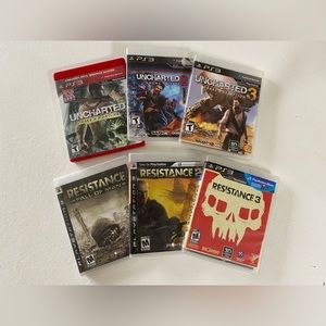 Resistance + Uncharted PS3 Bundle